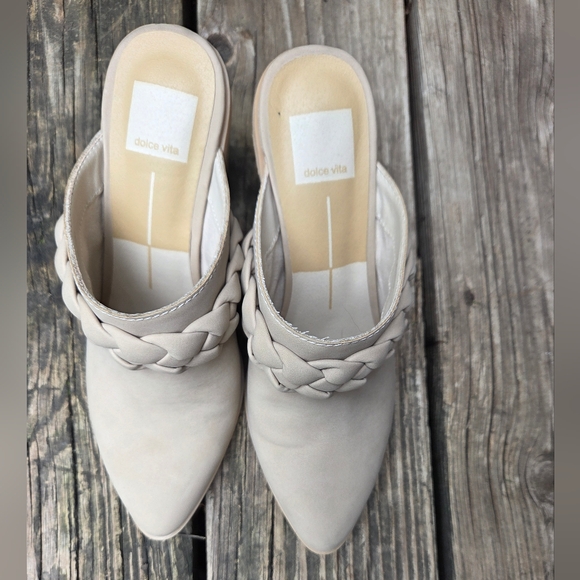 Anthropologie Dolce Vita "Serla" Pointed Toe Heeled Suede - Picture 7 of 8